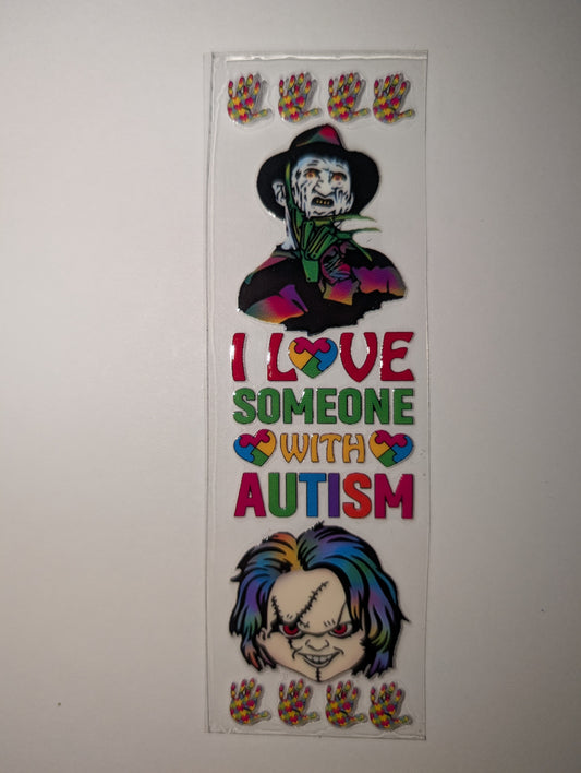 Autism Awareness UVDTF Pen Wrap