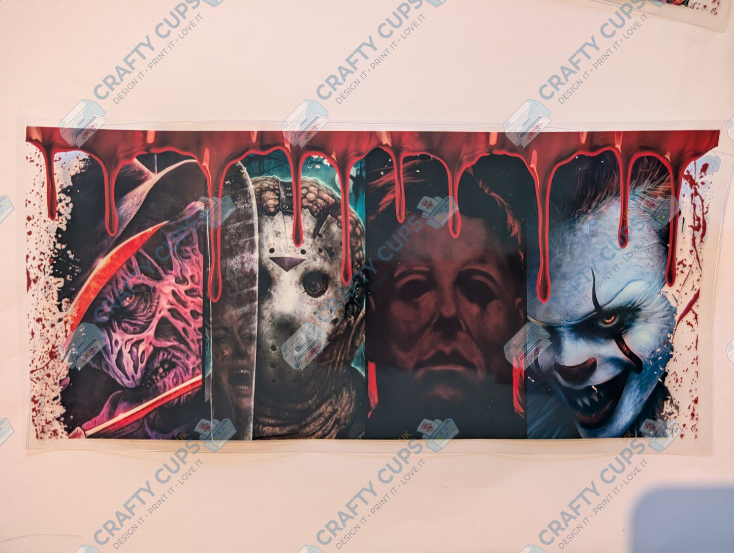 Horror & Halloween 16oz UVDTF Wraps
