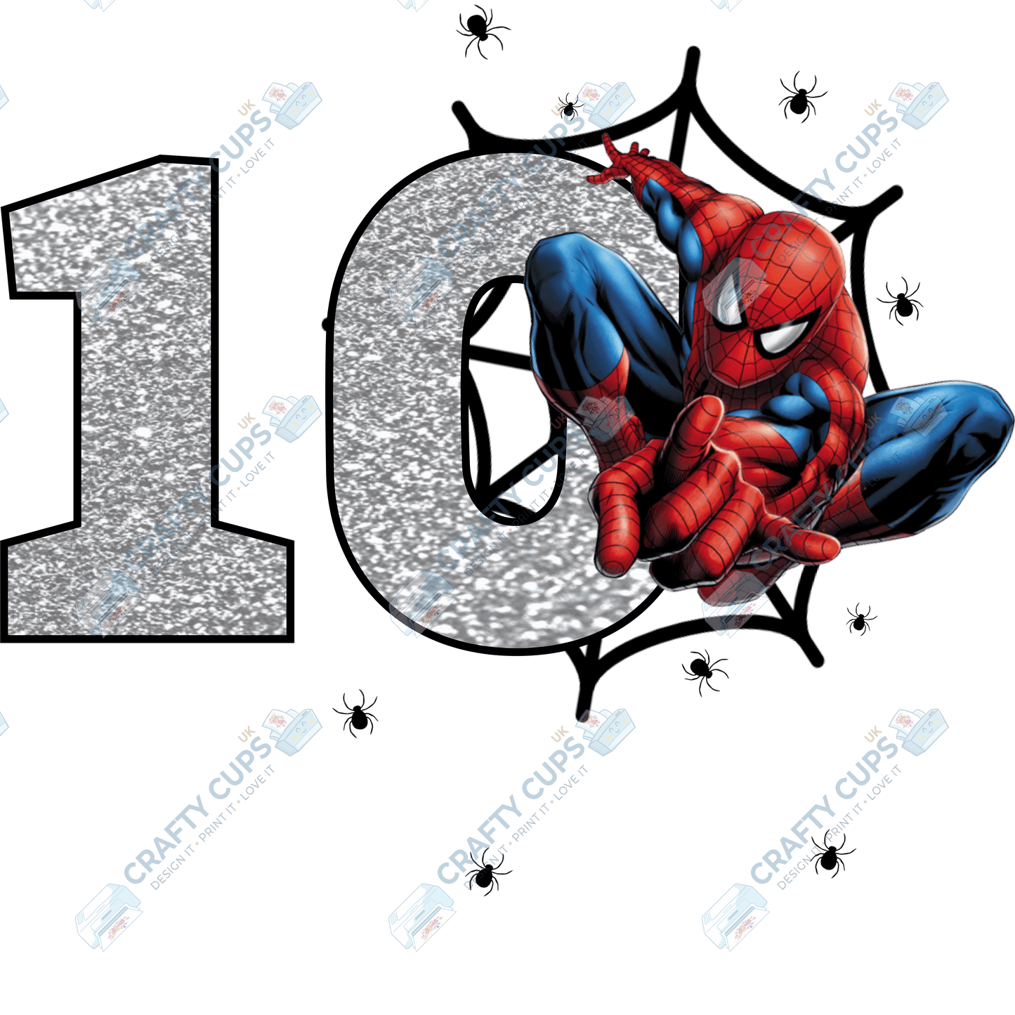 Hero DTF Transfer for Kids (Ages 1-10) – Colorful Superhero Design for Shirts & Outfits