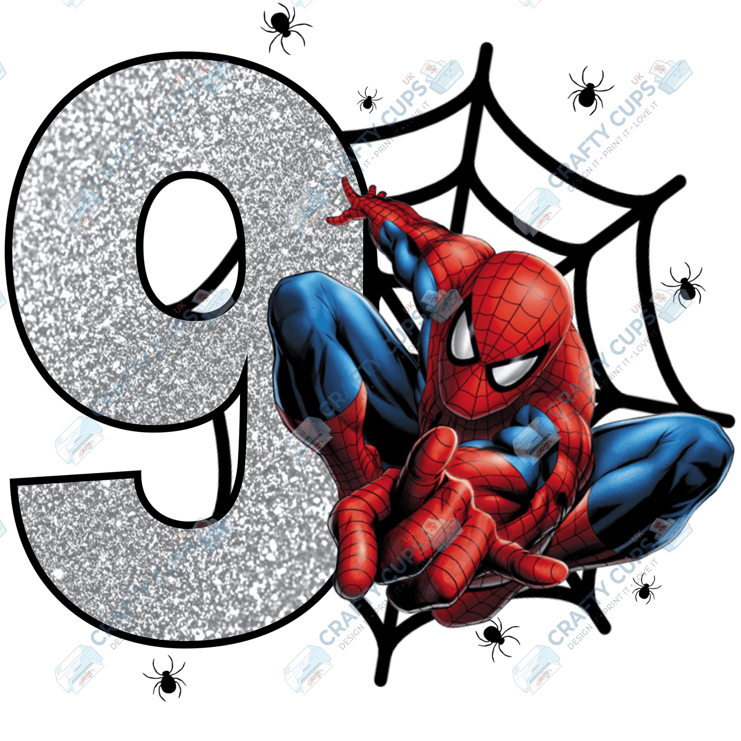 Hero DTF Transfer for Kids (Ages 1-10) – Colorful Superhero Design for Shirts & Outfits