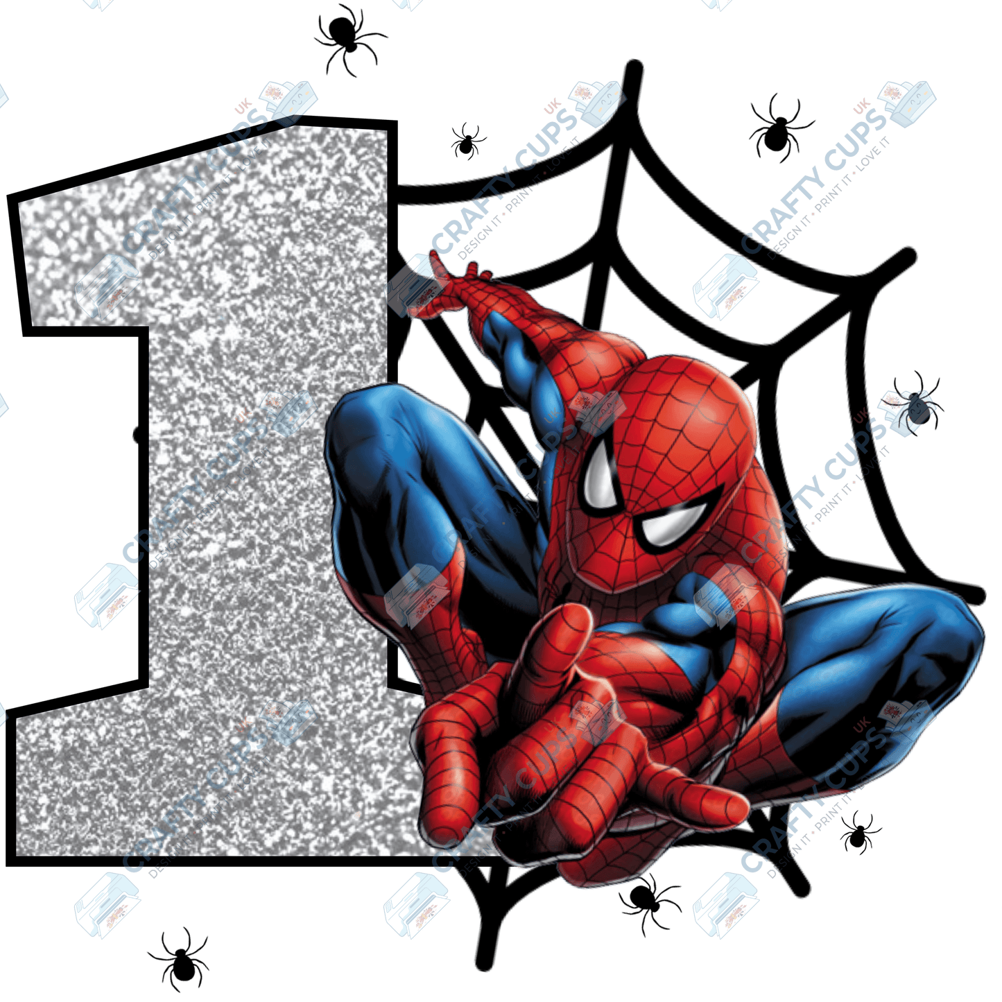 Hero DTF Transfer for Kids (Ages 1-10) – Colorful Superhero Design for Shirts & Outfits